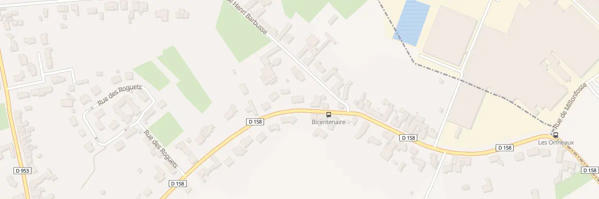 Plan du 57 Rue Roger Salengro à Millonfosse