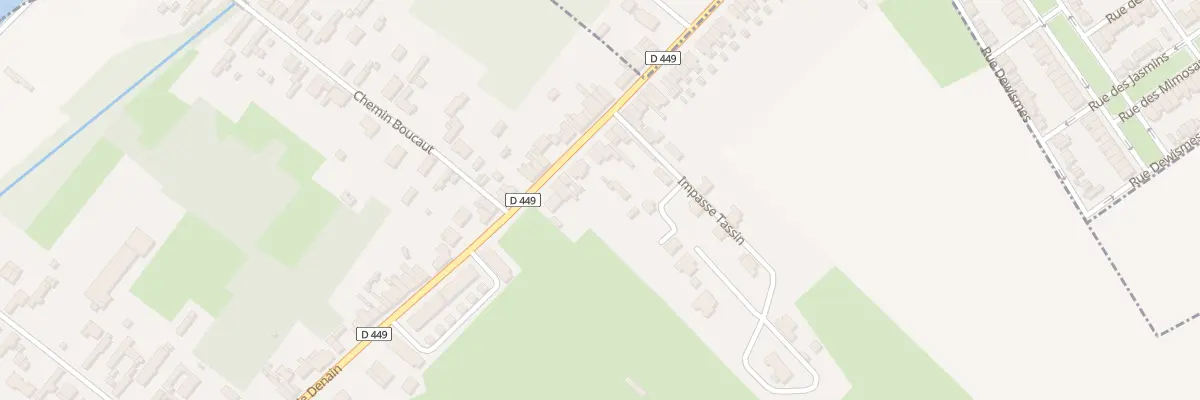 Plan du 105 Rue de Denain à Douchy-les-Mines