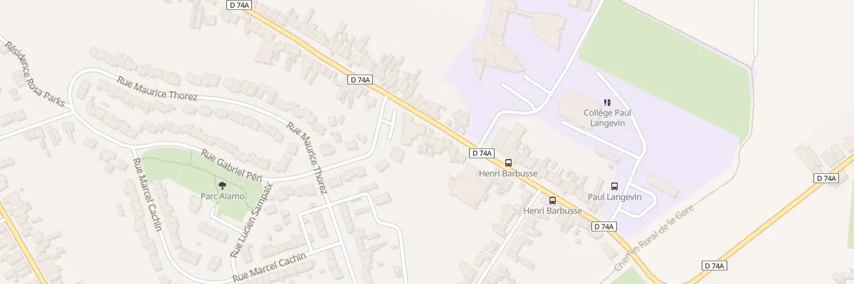 Plan du 153 Rue Henri Barbusse à Avesnes-les-Aubert