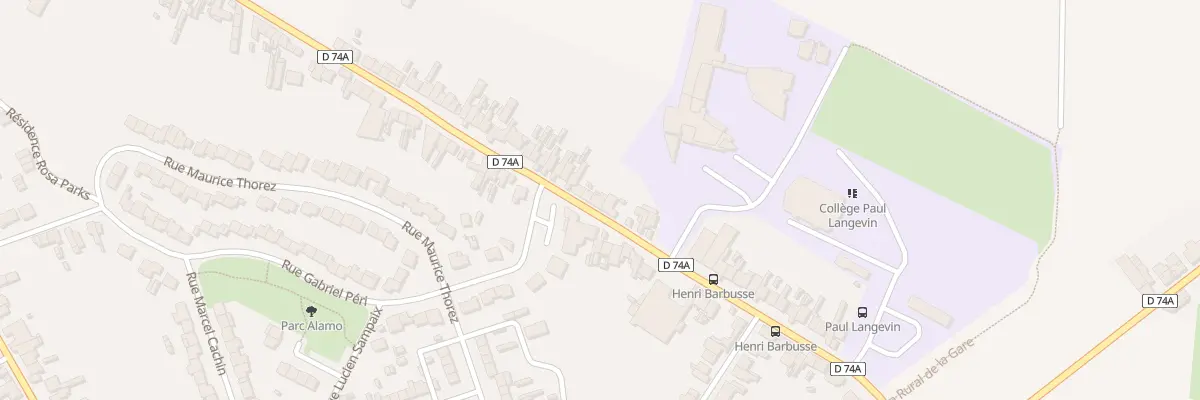 Plan du 150 Rue Henri Barbusse à Avesnes-les-Aubert
