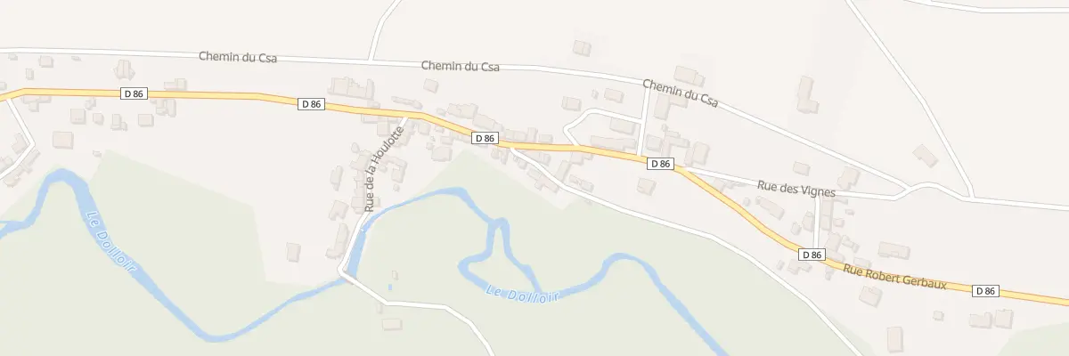 Plan du 18 Rue Robert Gerbaux à Chézy-sur-Marne