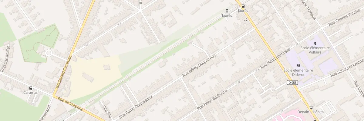 Plan du 65 Rue Rémy Duquesnoy à Denain