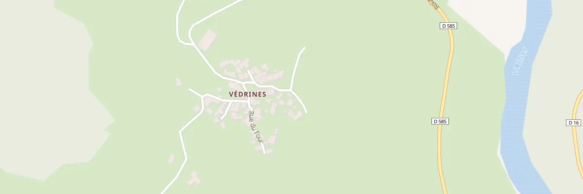 Plan du 5211 Védrines à Vieille-Brioude