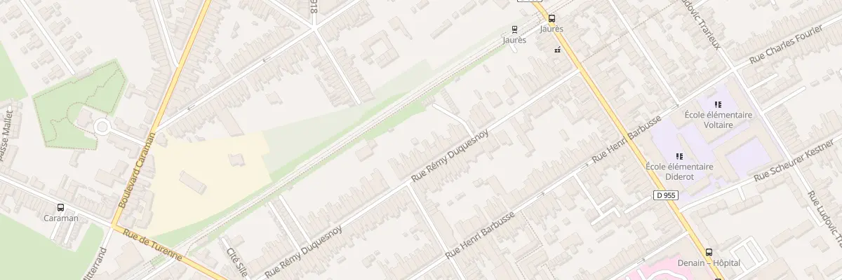 Plan du 69 Rue Rémy Duquesnoy à Denain