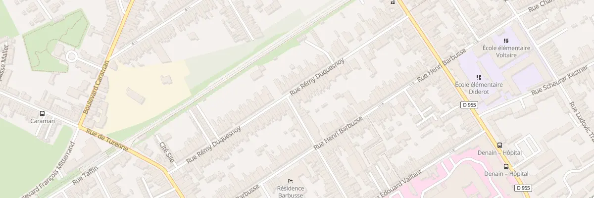 Plan du 64 Rue Rémy Duquesnoy à Denain