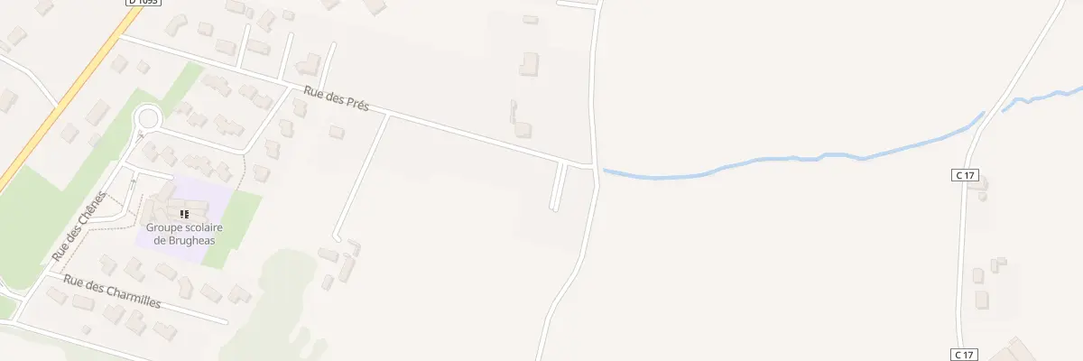 Plan du 35 Rue des Prés à Brugheas