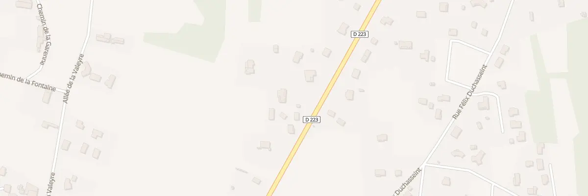 Plan du 93 Av Gen de Gaulle à Lezoux