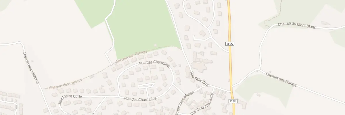 Plan du 24 Rue des Charmilles à Bucy-le-Long