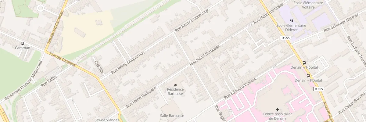 Plan du 61 Rue Henri Barbusse à Denain