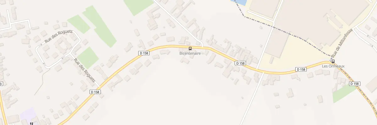 Plan du 50 Rue Roger Salengro à Millonfosse