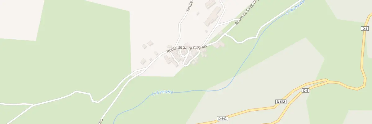Plan du 5104 Traignac à Saint-Cirgues