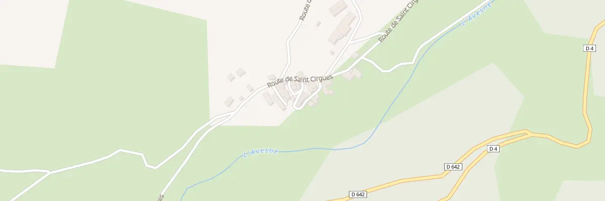 Plan du 5105 Traignac à Saint-Cirgues