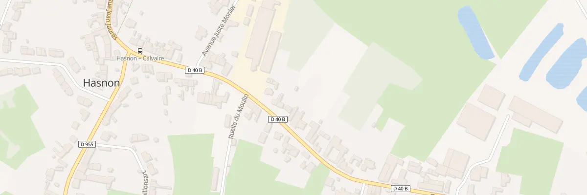 Plan du 31B Rue Jules Guesde à Hasnon