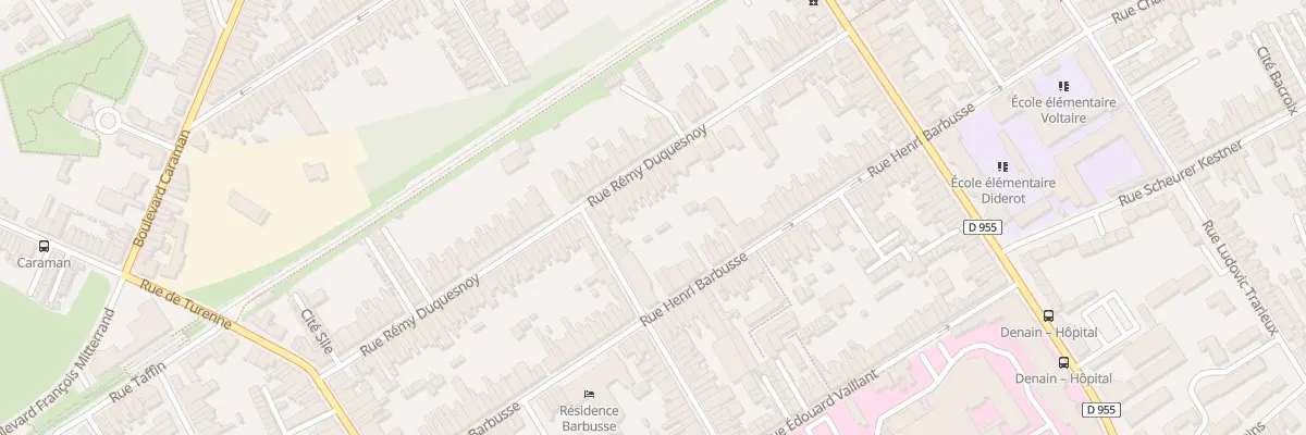 Plan du 72 Rue Rémy Duquesnoy à Denain