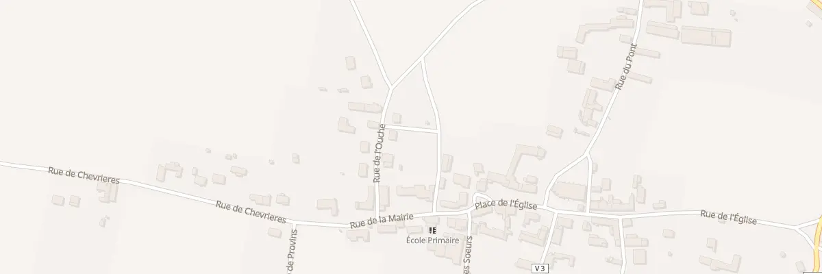 Plan du 2 Rue de l’Ouche à Sancy-lès-Provins