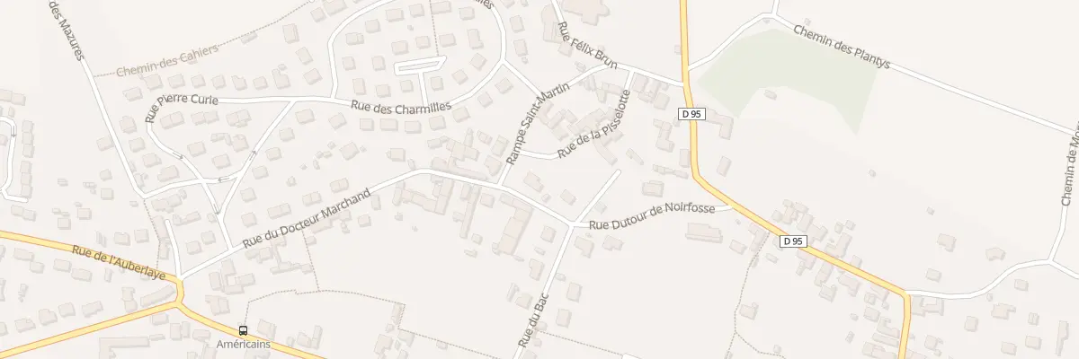 Plan du 21 Rue du Docteur Marchand à Bucy-le-Long