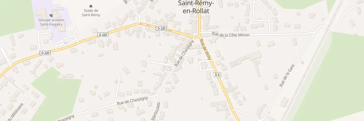 Plan du 6 Rue de Charpigny à Saint-Rémy-en-Rollat