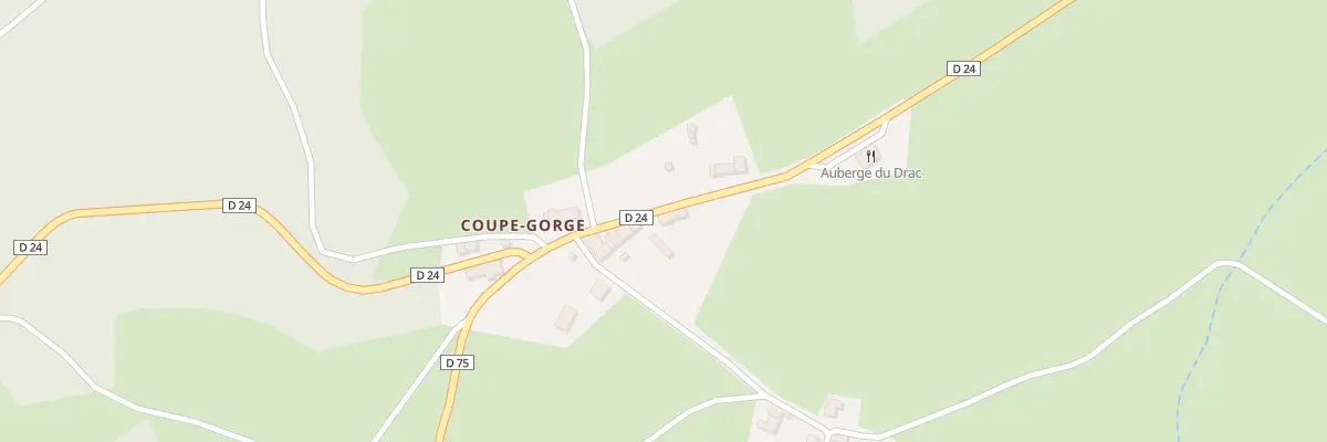 Plan du 5030 Coupe Gorge à La Chapelle-sur-Usson