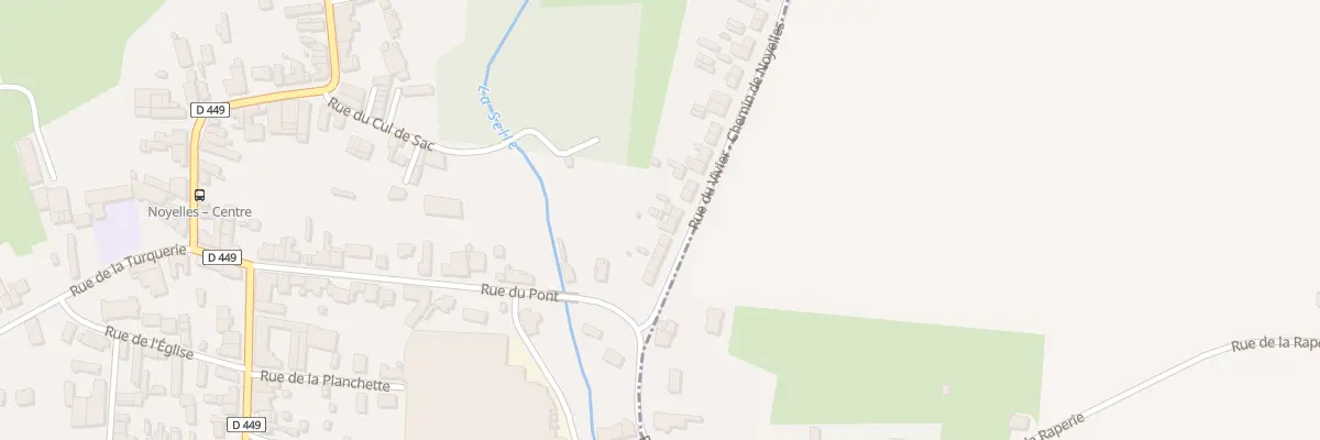 Plan du 95 Cité du Vivier à Noyelles-sur-Selle