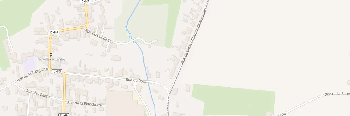 Plan du 97 Cité du Vivier à Noyelles-sur-Selle