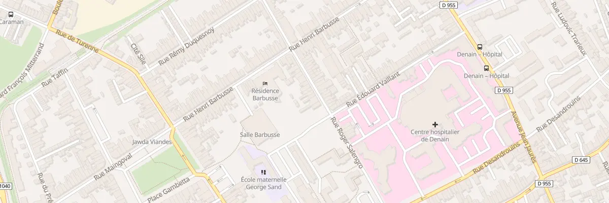 Plan du 57 Rue Roger Salengro à Denain