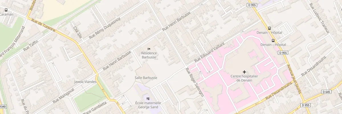 Plan du 57B Rue Roger Salengro à Denain