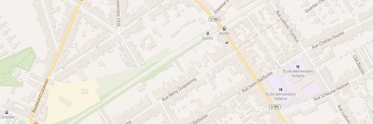 Plan du 85 Rue Rémy Duquesnoy à Denain