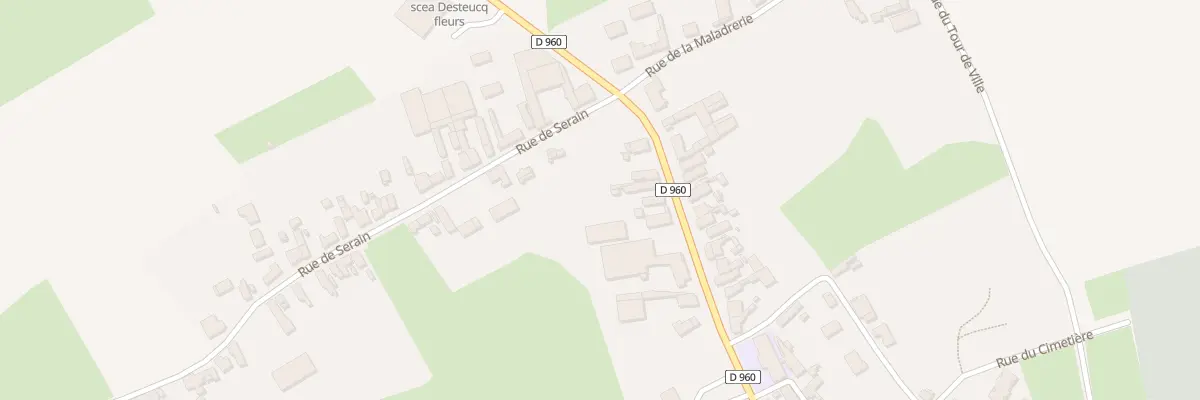 Plan du 45 Rue du Gen Tyson à Prémont