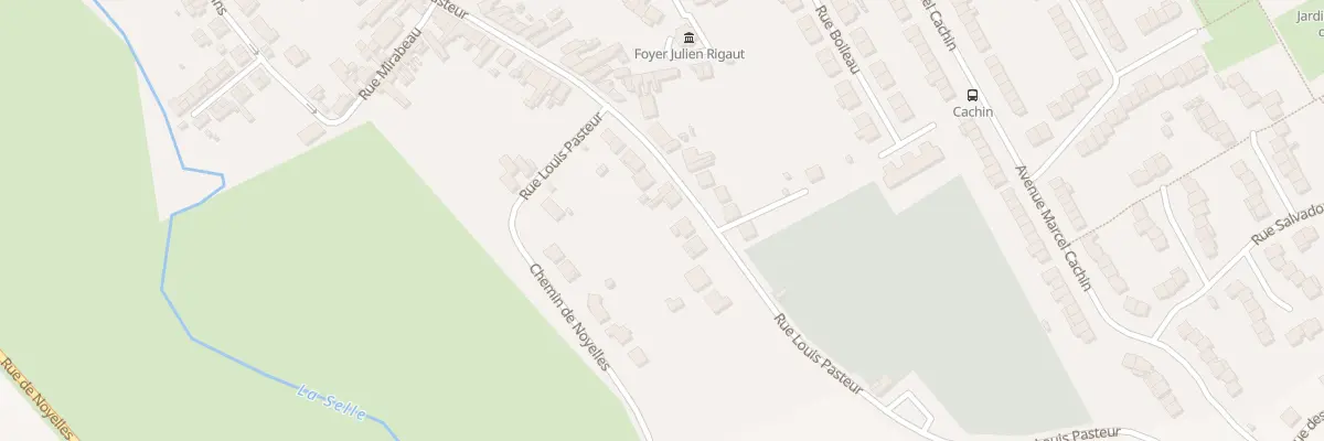 Plan du 108 Rue Pasteur à Douchy-les-Mines