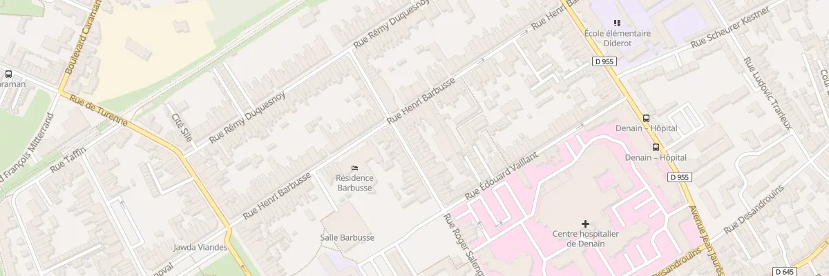 Plan du 46 Rue Roger Salengro à Denain