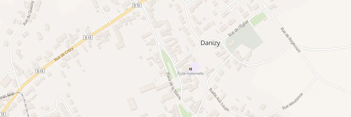 Plan du 15 Pl de la Mairie à Danizy
