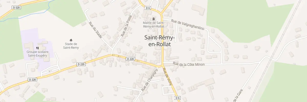 Plan du 13 Rue de Vichy à Saint-Rémy-en-Rollat