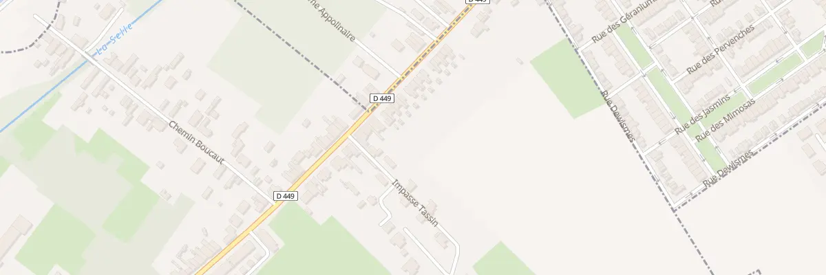 Plan du 61 Rue de Denain à Douchy-les-Mines