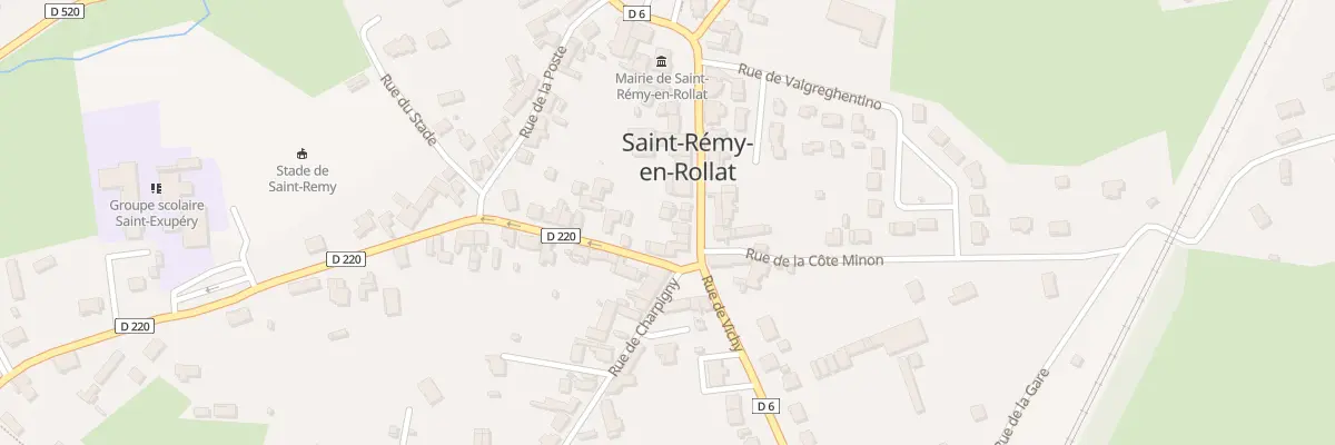 Plan du 17 Rue de Vichy à Saint-Rémy-en-Rollat