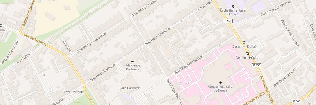 Plan du 42 Rue Roger Salengro à Denain
