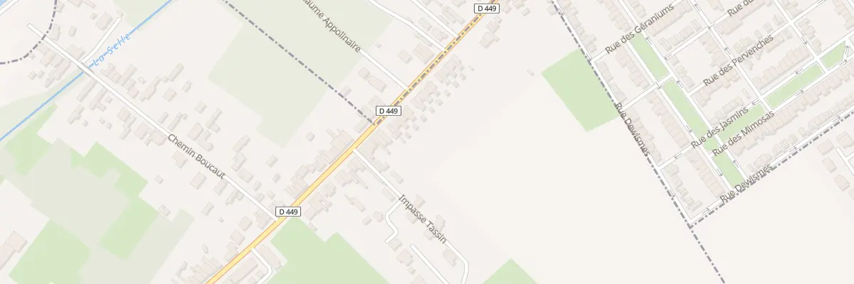 Plan du 57 Rue de Denain à Douchy-les-Mines
