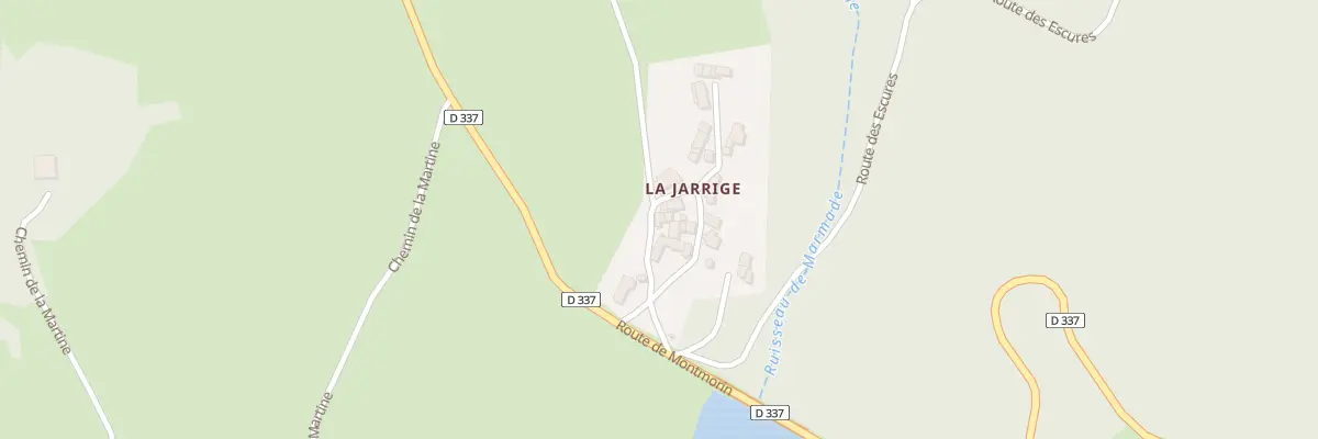 Plan du 177 Rue de la Jarrige à Fayet-le-Château