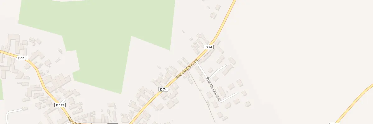 Plan du 29 Rue du Calvaire à Bévillers