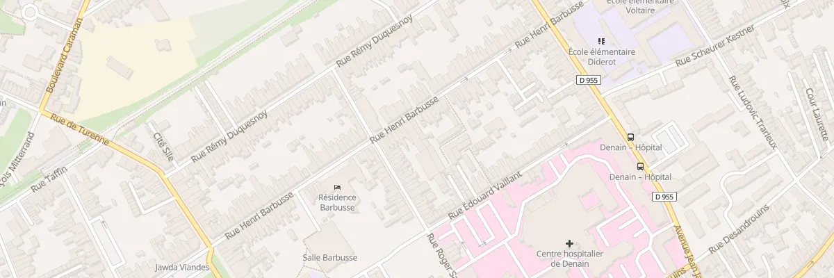 Plan du 64 Rue Henri Barbusse à Denain