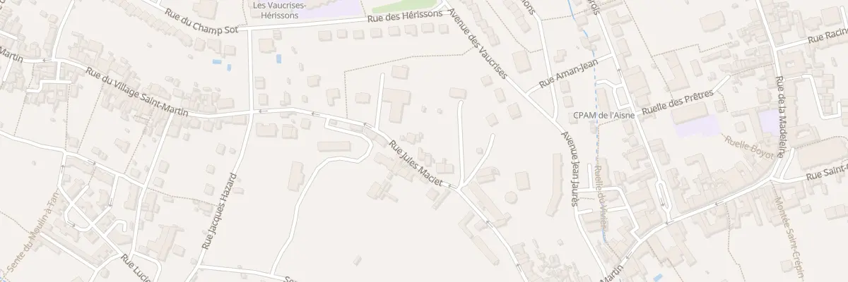 Plan du 27 Rue Jules Maciet à Château-Thierry