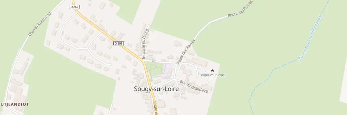 Plan du 1 Rue des Ecoles à Sougy-sur-Loire