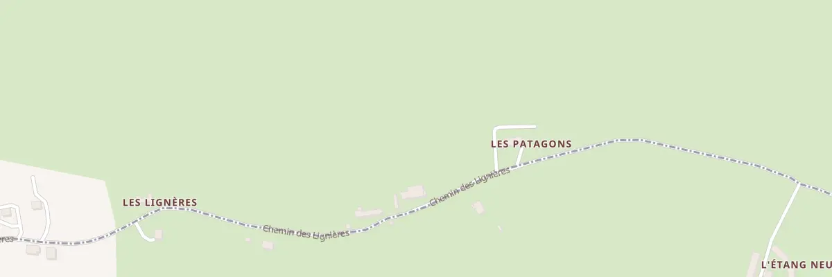 Plan du 787 Rue des Lignères à Saint-Loup