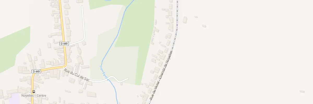 Plan du 121 Cité du Vivier à Noyelles-sur-Selle