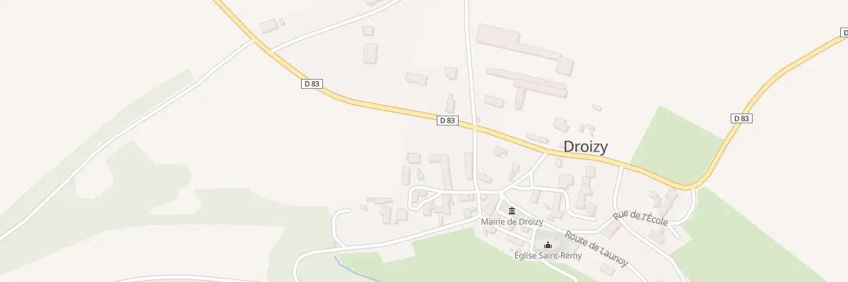 Plan du 2 Rue de Muret à Droizy