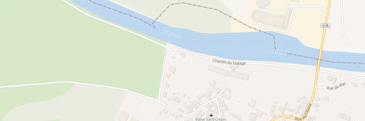 Plan du 28 Che du Halage à Venizel