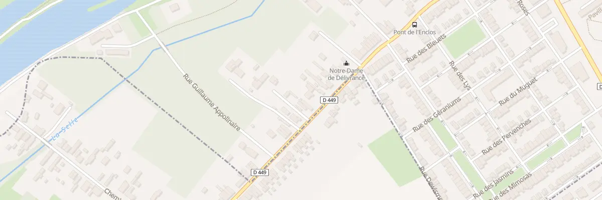 Plan du 84 Bd de Verdun à Denain