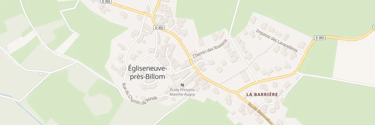 Plan du 5038A Bourg d’Egliseneuve à Égliseneuve-près-Billom