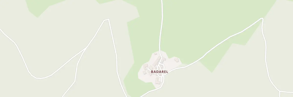 Plan du 6 Badarel à Bansat