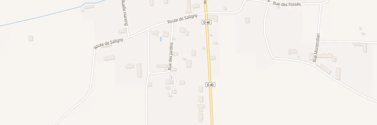Plan du 3 Rue des Jardins à Voisines