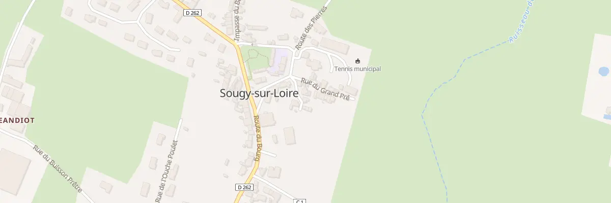 Plan du 4 Imp des Demoiselles à Sougy-sur-Loire
